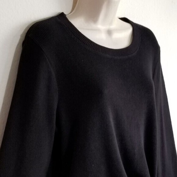 MADEWELL Jacquard Knot-Front Tee Top 5439E1M - Picture 2 of 12